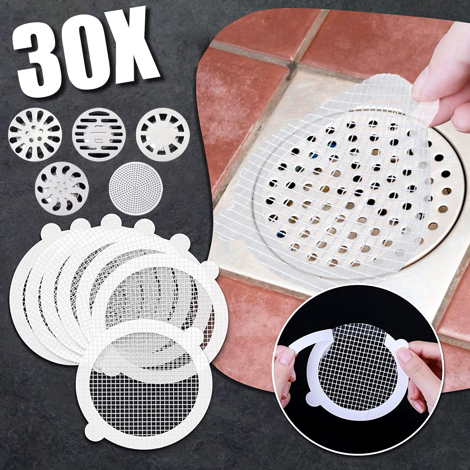 Shower Drain Hair Catcher Installation and Review 